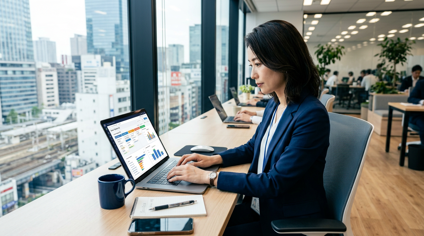 Caesar Reach を使う営業担当者